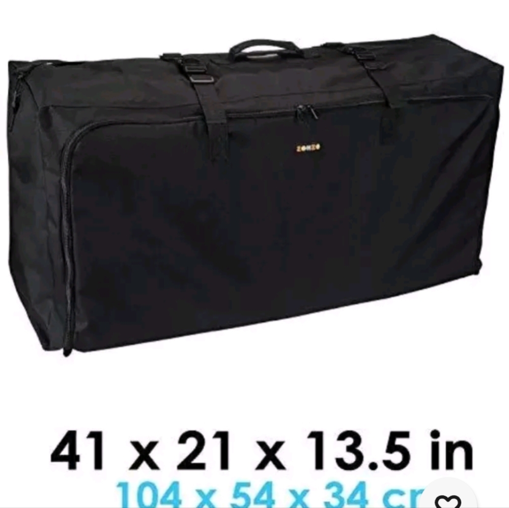Zohzo Lightweight Black Stroller Travel Bag